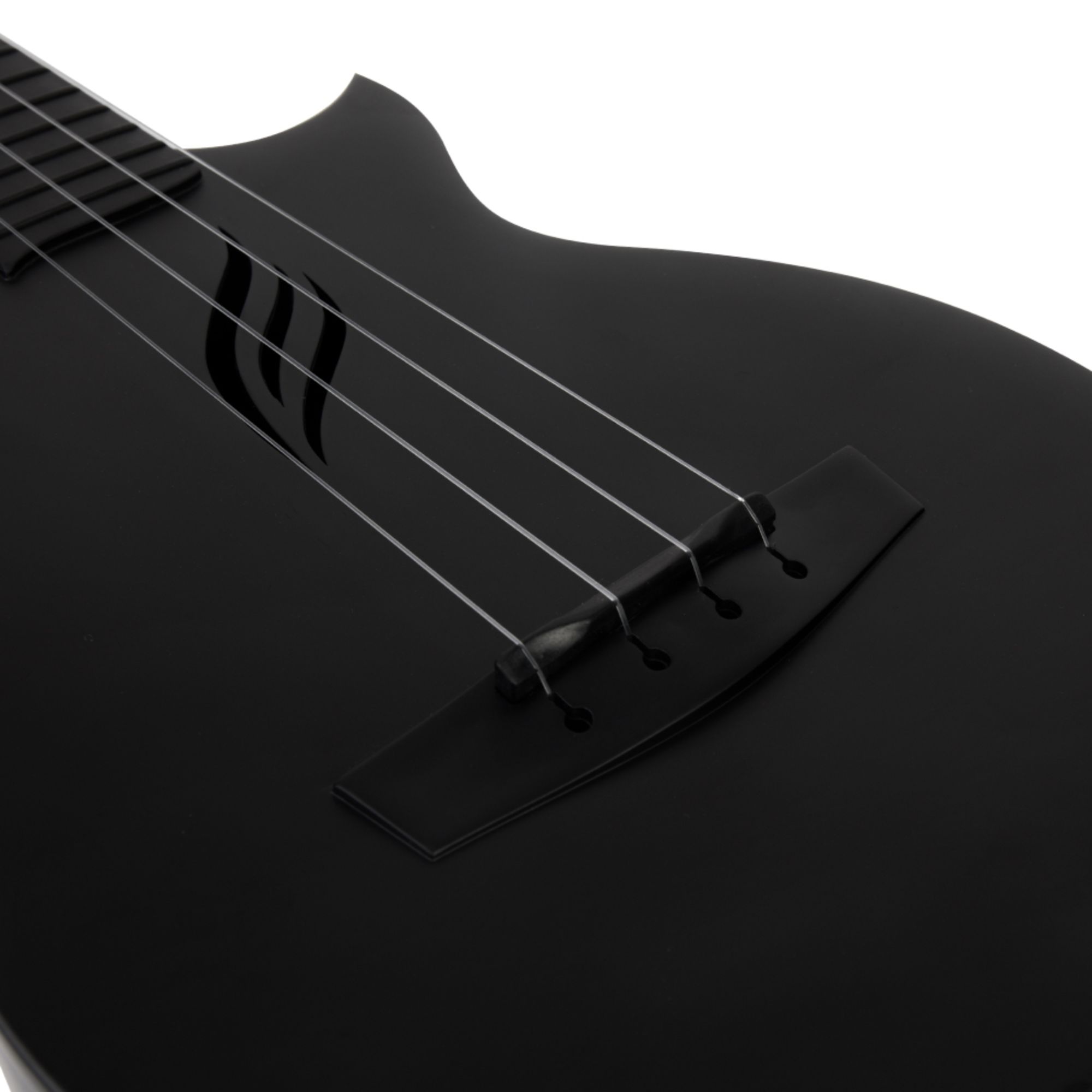 Enya Concert Nova U Carbon Fiber Travel Ukulele Black