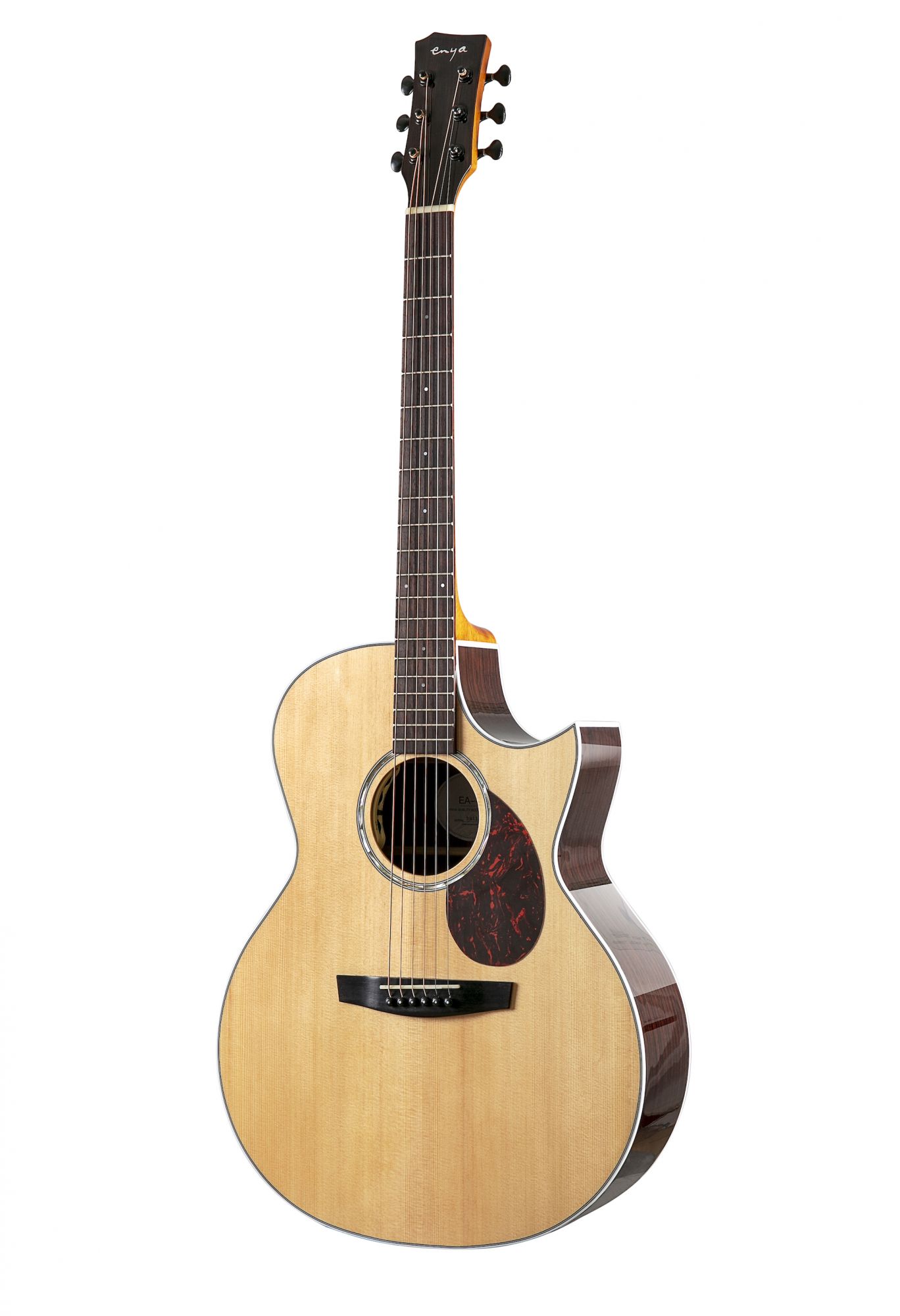 Enya EAX1 PRO EQ "41" TransAcoustic Guitar Natural Matt Finish with
